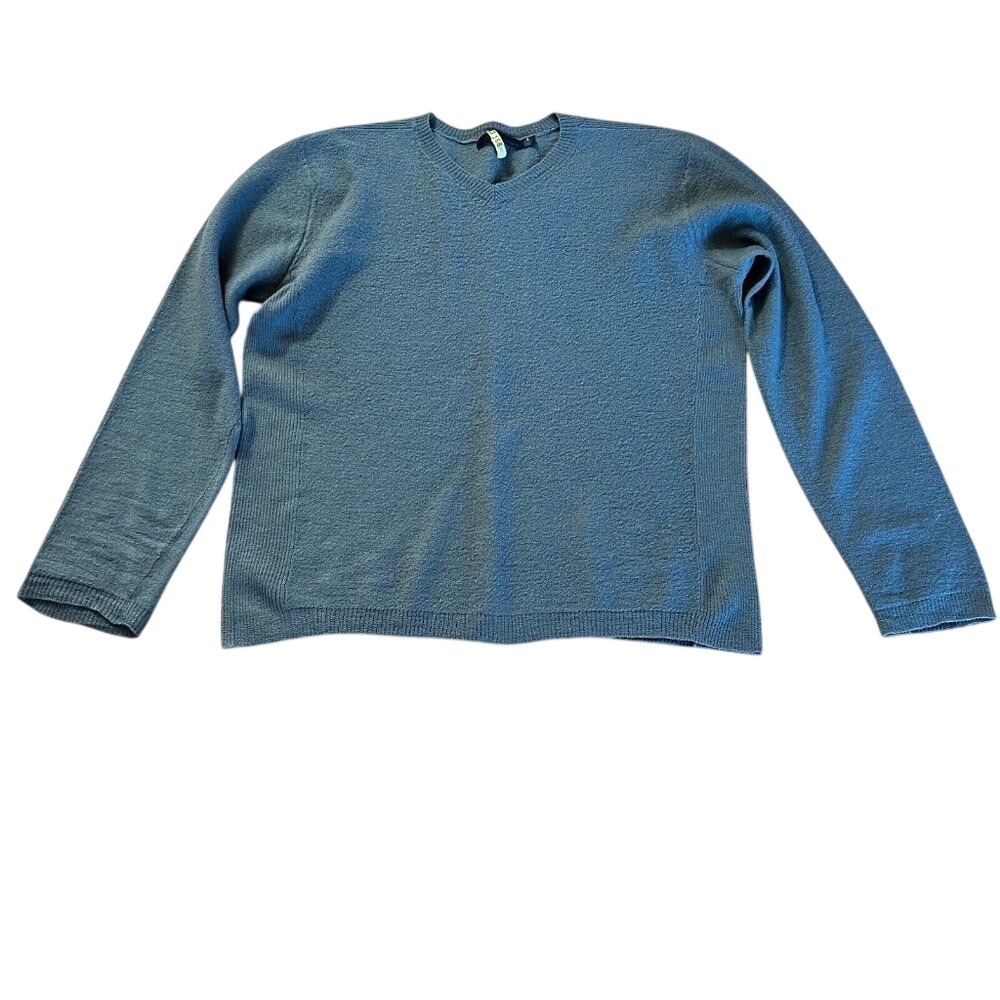 Smartwool Sweater Men L Green Merino Wool Blend Long Sleeve Pullover‎ Gorpcore
